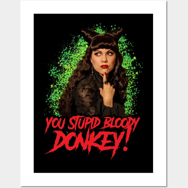 stupid bloody donkey Wall Art by hansip88